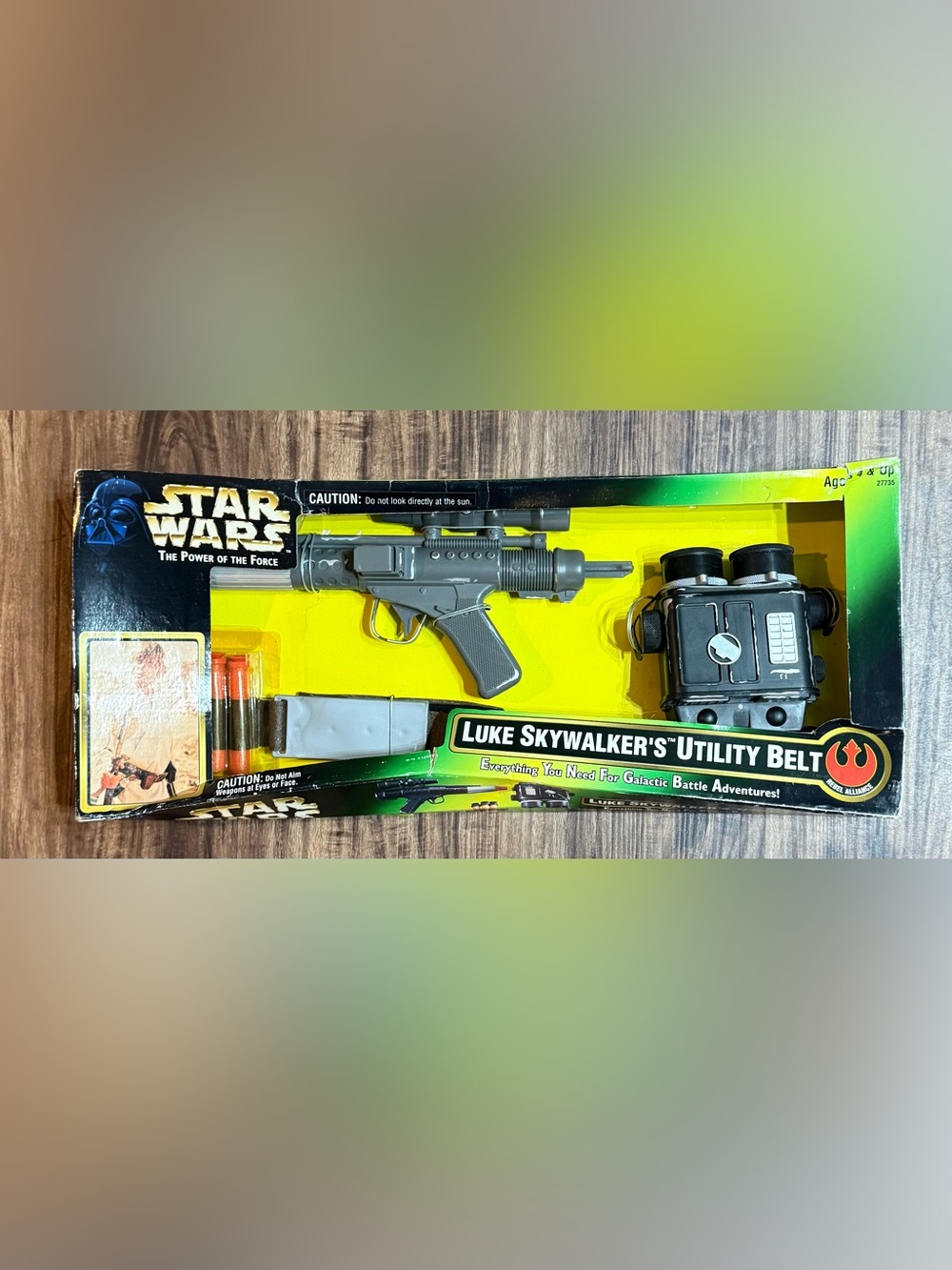 1996 Star Wars The Power of the Force Luke Skywalker's Utility Belt NIB READ